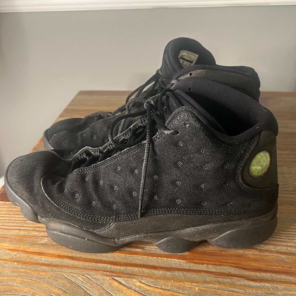 Air Jordan‎ 13 Retro Black Mens Sneakers Shoes 414571-006